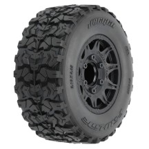 Neumáticos Jaeger HP BELTED 2.8 montados Raid negras 12mm-14mm Pro-line