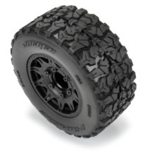 Pro-line 1-10 Jaeger HP BELTED F-R 2.8 MT Tires MTD 12mm-14mm Black Raid PRO1029910