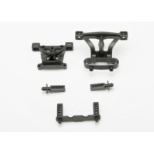 Traxxas Body mounts front & rear TRX7015