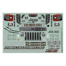 Pro-line 1-10 Jeep Gladiator Rubicon Clear Body: GRANITE PRO357500