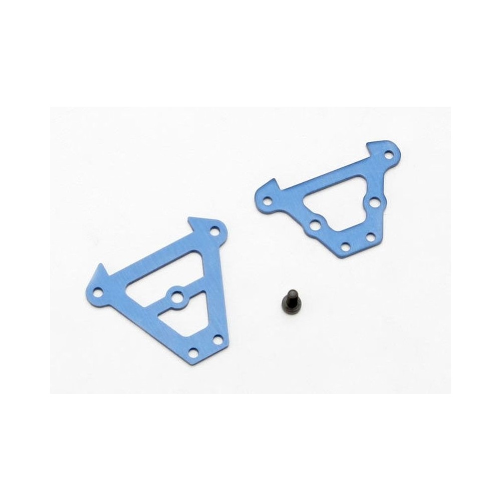 Traxxas Bulkhead tie bars front rear (blue-anodized aluminum) 2. TRX7023 Traxxas Bulkhead tie bars front rear (blue-anodized aluminum) 2. TRX7023