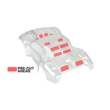 Carrocería Flo-Tek Fusion transparente short course Pro-line 1/10