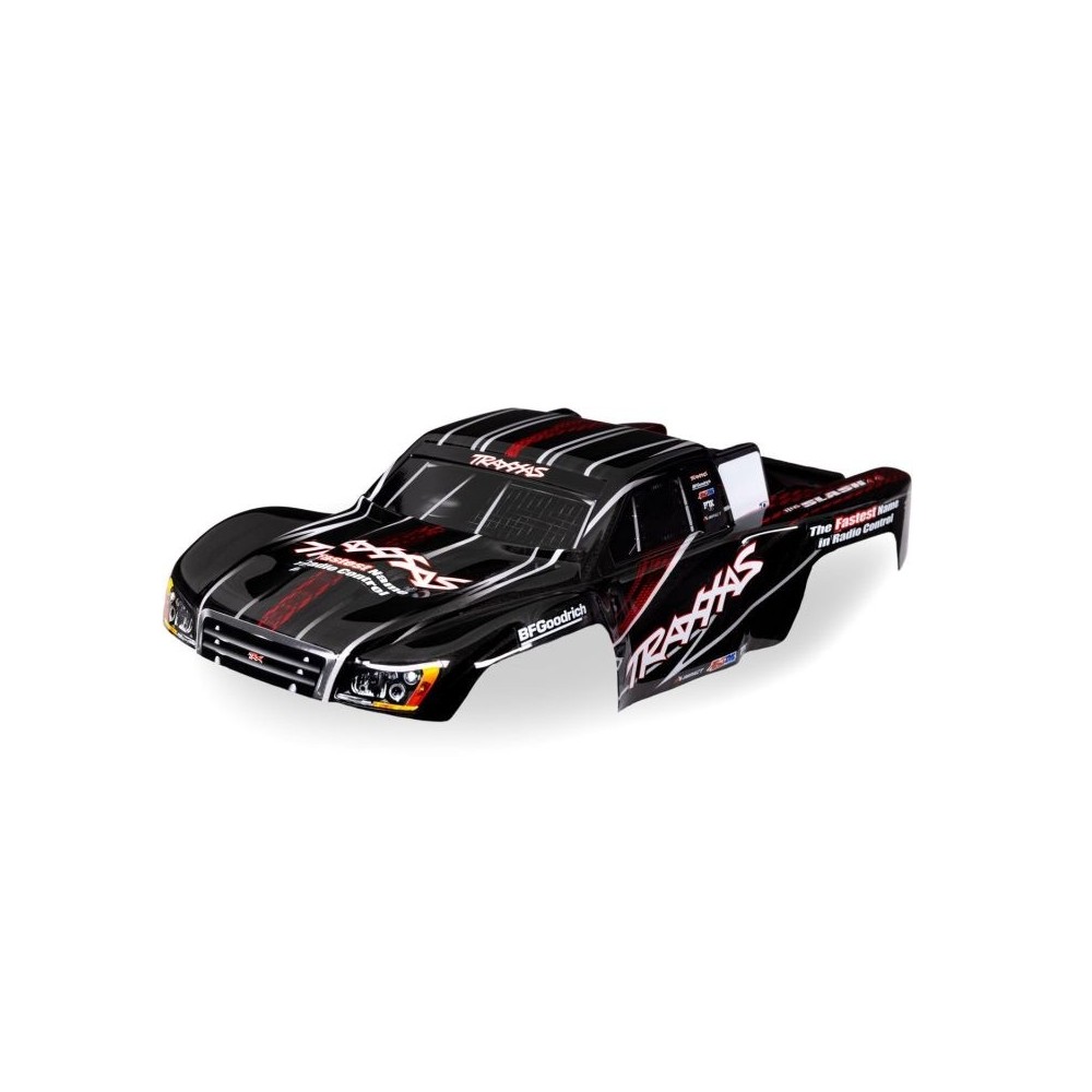 Carrocería Slash 1:16 negra Traxxas TRX7027-BLK