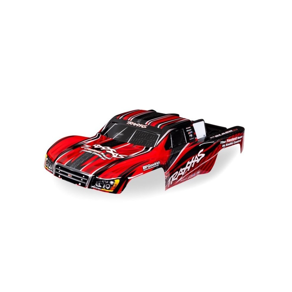 Carrocería Slash 1:16 roja Traxxas TRX7027-RED Carrocería Slash 1:16 roja Traxxas TRX7027-RED