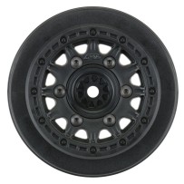 Pro-line 1-10 Raid Front-Rear 2.2-3.0 12mm Short Course Wheels Black PRO278503