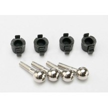 Traxxas Pivot balls (4) pivot ball caps (4) TRX7033