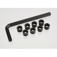 Traxxas Aluminum caps pivot ball TRX7033X