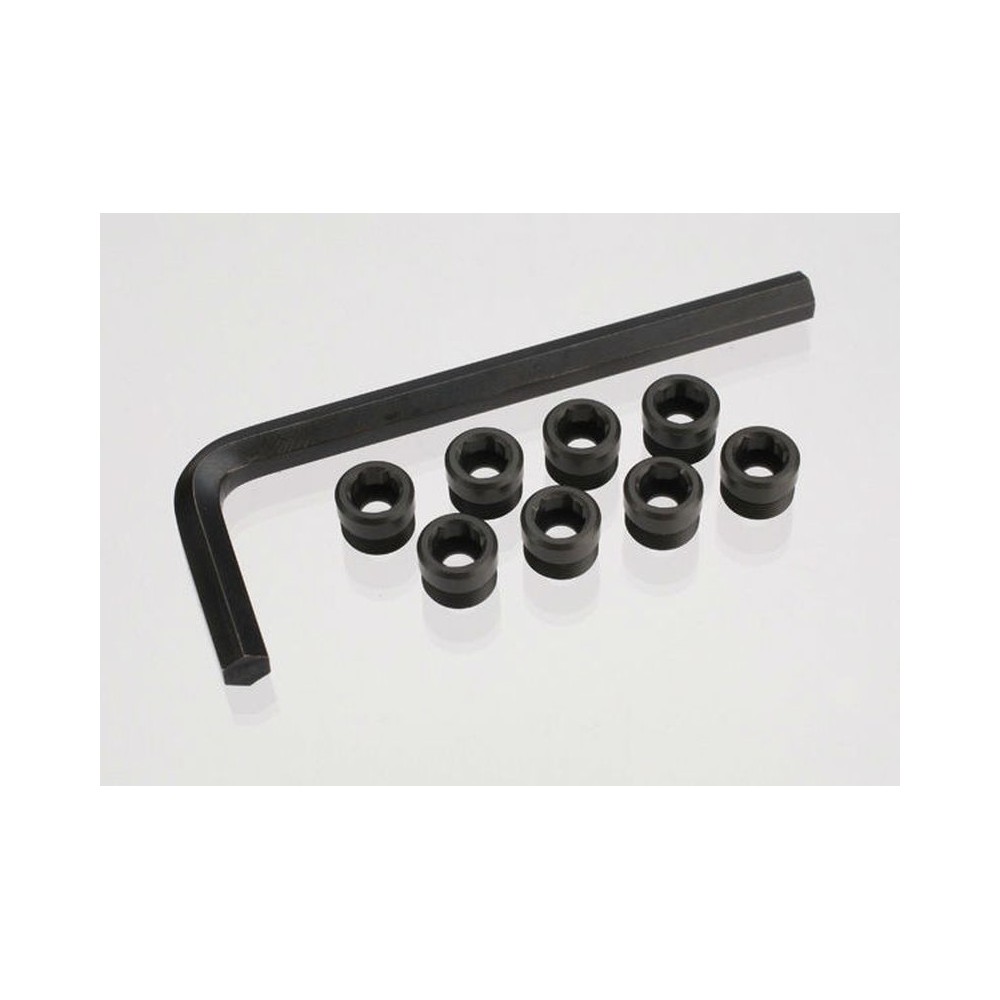 Traxxas Aluminum caps pivot ball TRX7033X Traxxas Aluminum caps pivot ball TRX7033X