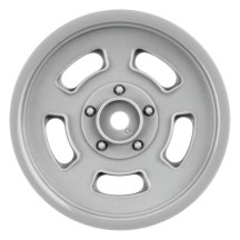 Llantas Slot Mag Drag Spec frontal 2.2" gris Pro-line 1/10