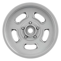 Pro-line 1-10 Slot Mag Drag Spec Front 2.2 12mm Drag Wheels Gray PRO279205