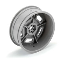 Llantas Slot Mag Drag Spec frontal 2.2" gris Pro-line 1/10