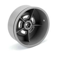 Pro-line 1-10 Slot Mag Drag Spec Rear 2.2-3.0 12mm Drag Wheels Gray PRO279305
