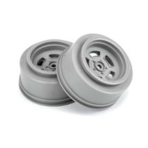 Pro-line 1-10 Slot Mag Drag Spec Rear 2.2-3.0 12mm Drag Wheels Gray PRO279305