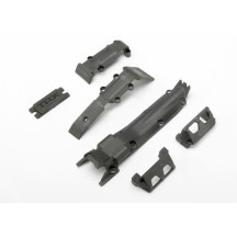 Traxxas Skidplate set front & rear TRX7037