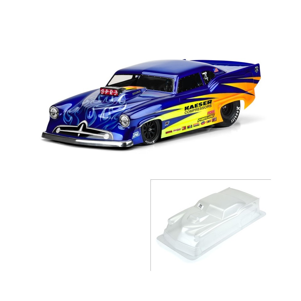 Pro-line 1-10 Super J Pro-Mod Clear Body: Drag Car PRO352300