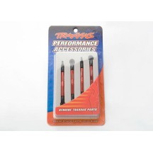 Traxxas Toe links aluminum (red-anodized) (4) TRX7038X