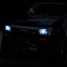 Kit universal de iluminación LED con carcasas de faros y luces traseras para carrocerías crawler 1/10 Pro-line PRO631700 (3)