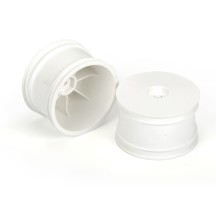Llantas Velocity traseras 2.2 12mm blancas buggy 1/10