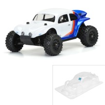 Carrocería Baja Bug Volkswagen transparente short course 1/10
