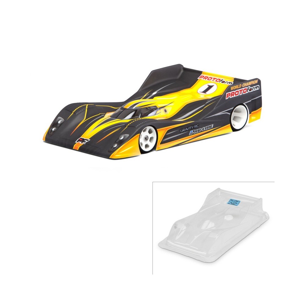 Carrocería AMR-12 ligera transparente on-road 1/12 Carrocería AMR-12 ligera transparente on-road 1/12