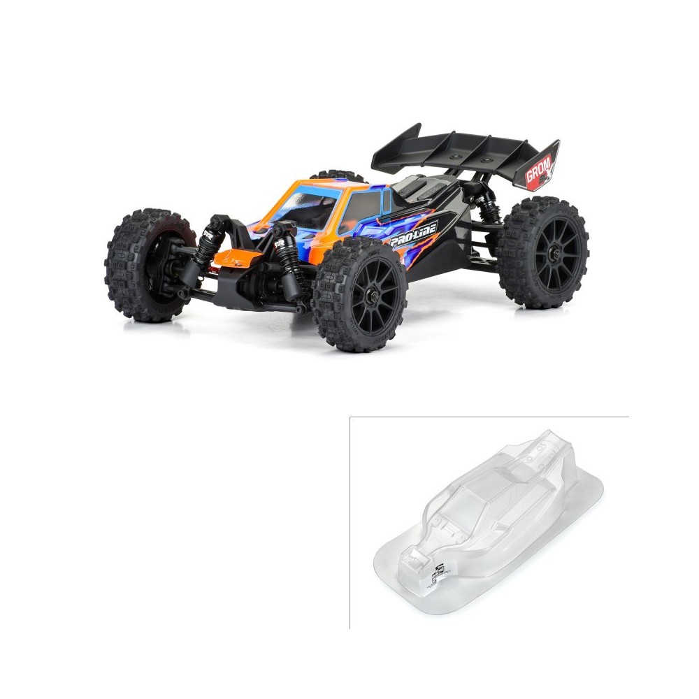 Pro-line 1-14 Axis Clear Body: Typhon GROM PRO367100 Pro-line 1-14 Axis Clear Body: Typhon GROM PRO367100