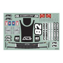 Carrocería Silverado Trophy Truck 2019 pre-cortada transparente GROM 1/16