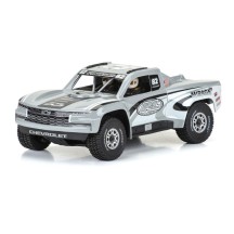 Carrocería Silverado Trophy Truck 2019 Tough-Color gris GROM 1/16
