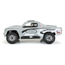 Carrocería Silverado Trophy Truck 2019 Tough-Color gris GROM 1/16