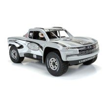 Carrocería Silverado Trophy Truck 2019 Tough-Color gris GROM 1/16