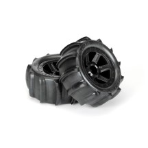 Neumáticos Sling Shot 2.2 arena F-R montados 12mm negros 1/16