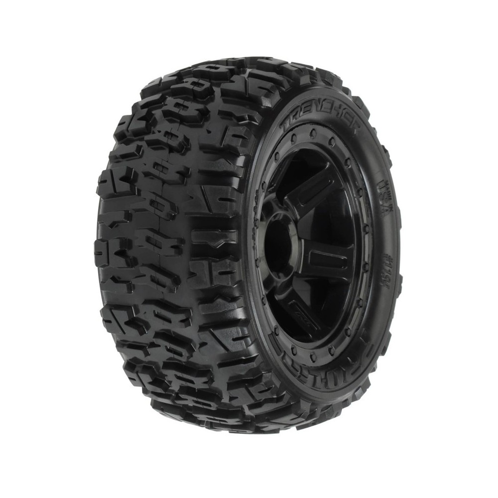 Neumáticos Trencher M2 2.2 delantero-trasero montados con llantas 12mm negras Desperado 1/16 Pro-line PRO119411 Neumáticos Trencher M2 2.2 delantero-trasero montados con llantas 12mm negras Desperado 1/16 Pro-line PRO119411