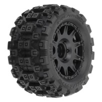 Pro-line 1-18 Badlands MX 1.85 F-R MTD 12mm Black Raid: Granite GROM PRO1024110