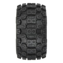 Neumáticos Badlands MX 1.85 F-R montados 12mm negros Granite GROM 1/18