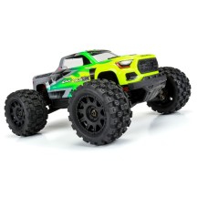Neumáticos Badlands MX 1.85 F-R montados 12mm negros Granite GROM 1/18