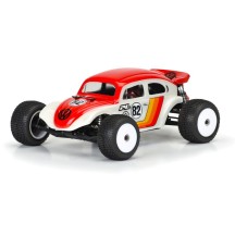Carrocería Baja Bug Volkswagen transparente Mini-T 2.0 1/18