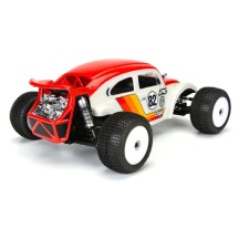 Carrocería Baja Bug Volkswagen transparente Mini-T 2.0 1/18