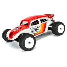 Carrocería Baja Bug Volkswagen transparente Mini-T 2.0 1/18
