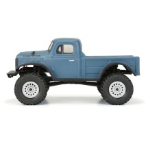 Carrocería Dodge Power Wagon 1946 transparente SCX24 1/24