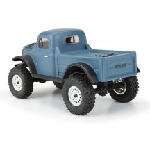 Carrocería Dodge Power Wagon 1946 transparente SCX24 1/24