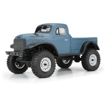 Carrocería Dodge Power Wagon 1946 transparente SCX24 1/24