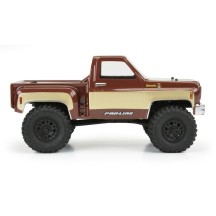 Carrocería Chevrolet K-10 1978 transparente SCX24 1/24