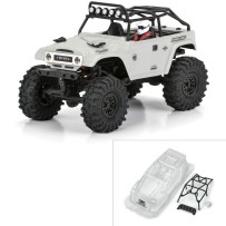 Pro-line 1-24 1979 Toyota Land Cruiser FJ40 Clear Body with Trail Cage: SCX24 PRO366300
