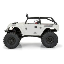 Carrocería Toyota FJ40 1979 transparente jaula SCX24 1/24