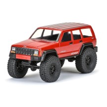 Carrocería Jeep Cherokee 2001 transparente SCX24 1/24