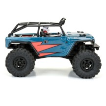 Carrocería Jeep LJ 2004 transparente con jaula de protección para SCX24 1/24 Pro-line PRO366400 (4)