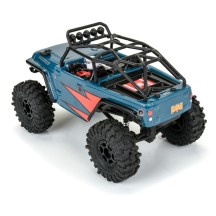 Carrocería Jeep LJ 2004 transparente con jaula de protección para SCX24 1/24 Pro-line PRO366400 (5)