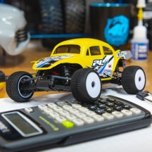 Carrocería Baja Bug Volkswagen transparente Micro-T 1/28