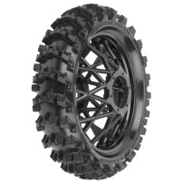 Pro-line 1-4 Dunlop Geomax MX14 V2 Bead CR4 Rear Tire MTD Black Bullyspoke: MX PRO1024710