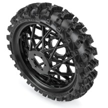 Pro-line 1-4 Dunlop Geomax MX14 V2 Bead CR4 Rear Tire MTD Black Bullyspoke: MX PRO1024710