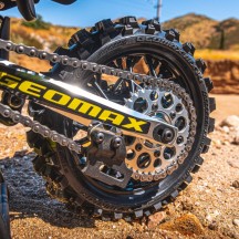 Pro-line 1-4 Dunlop Geomax MX14 V2 Bead CR4 Rear Tire MTD Black Bullyspoke: MX PRO1024710
